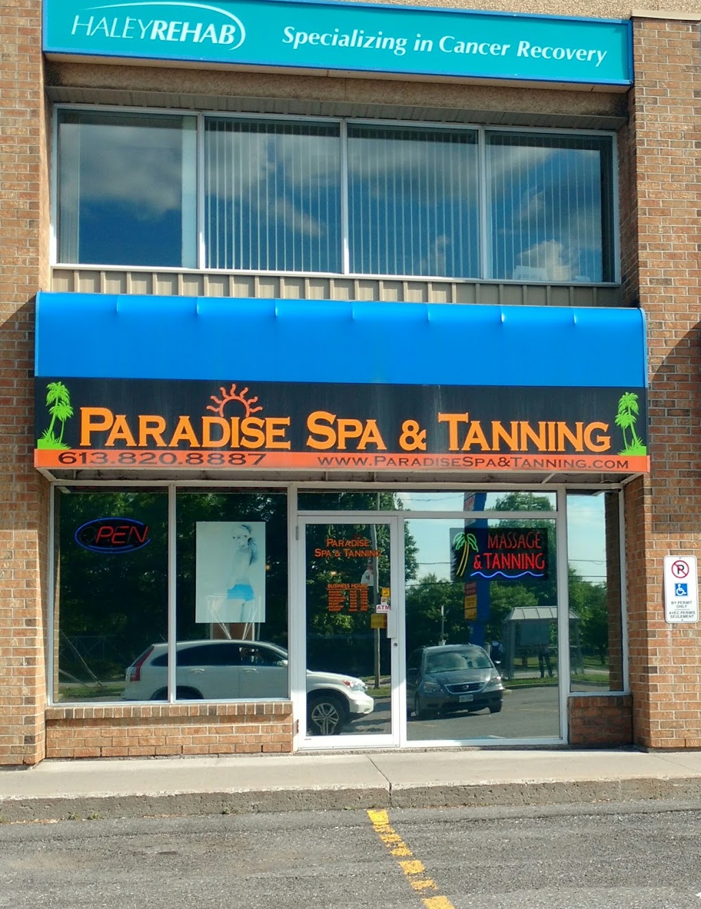 Paradise Spa & Tanning | spa | 1902 Robertson Rd, Nepean, ON K2H 5B8, Canada | 6138208887 OR +1 613-820-8887