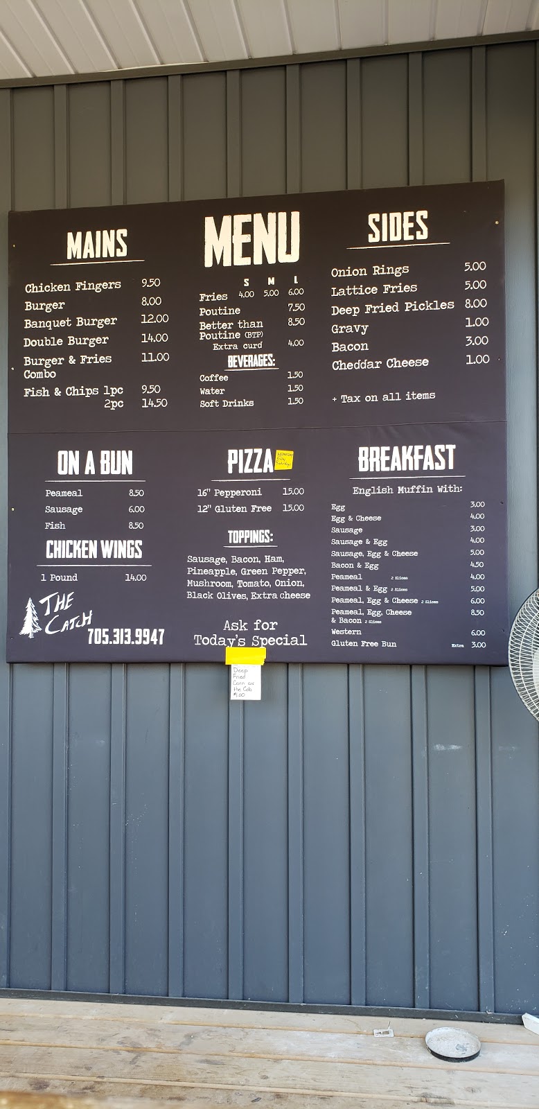 The Catch | 3764 County 507 Rd, Gooderham, ON K0M 1R0, Canada | Phone: (705) 313-9947
