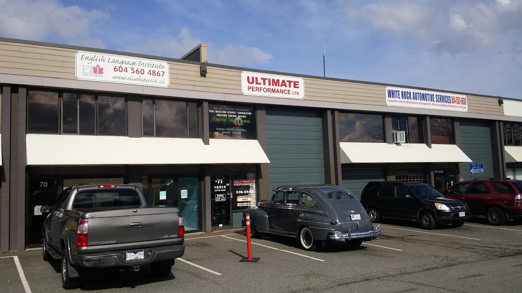 Ultimate Performance Ltd | 15515 24 Ave #71, Surrey, BC V4A 2J4, Canada | Phone: (604) 536-6444