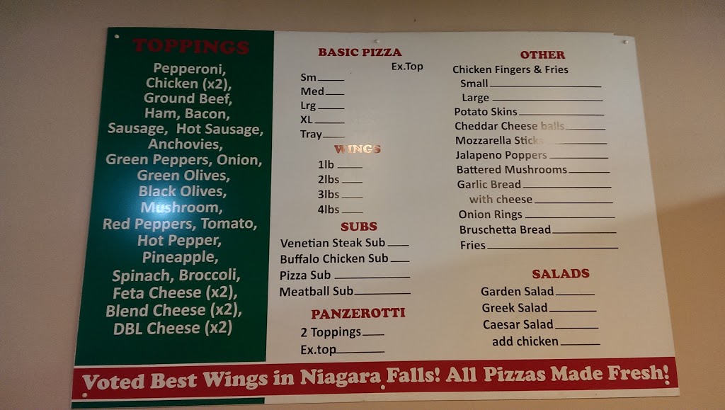 Your Neighbourhood Pizza Company | 7000 McLeod Rd, Niagara Falls, ON L2G 7K3, Canada | Phone: (905) 356-0123