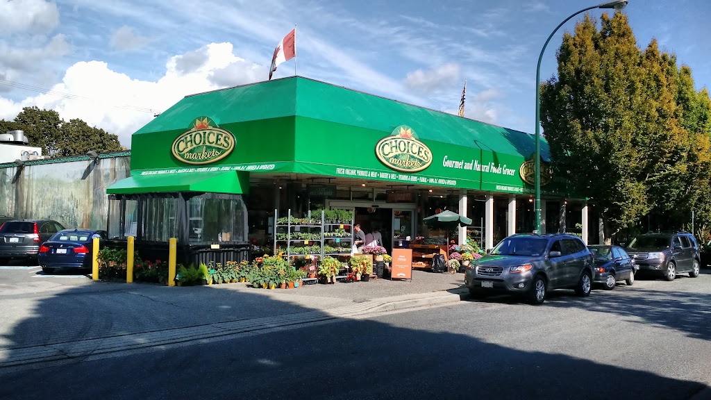 Choices Markets | 2627 W 16th Ave, Vancouver, BC V6K 3C2, Canada | Phone: (604) 736-0009