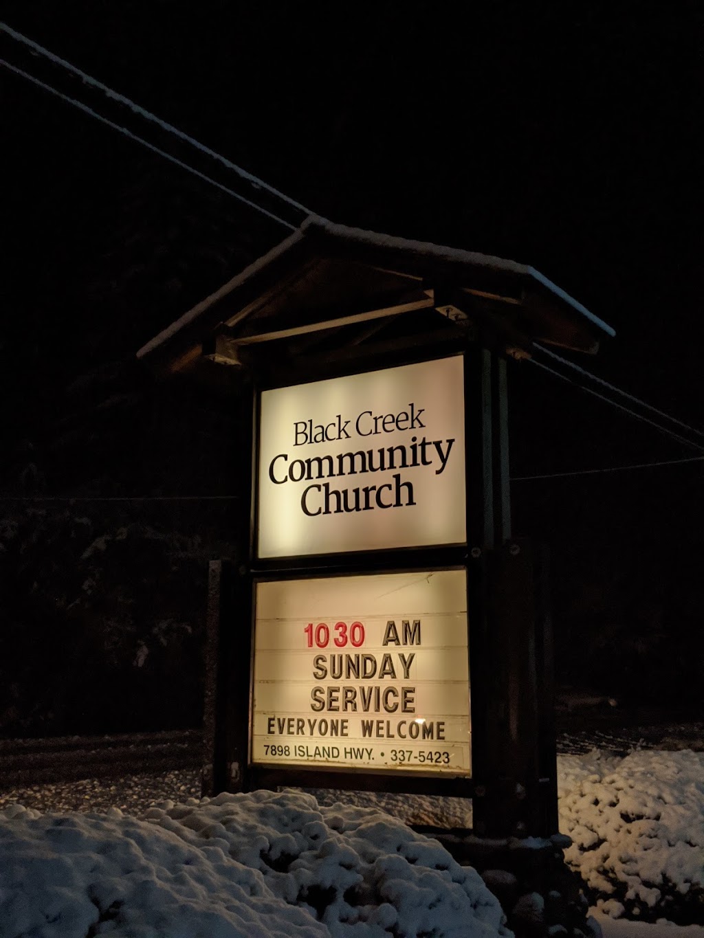 Black Creek Community Church | 7898 N Island Hwy, Black Creek, BC V9J 1G5, Canada | Phone: (250) 337-5423