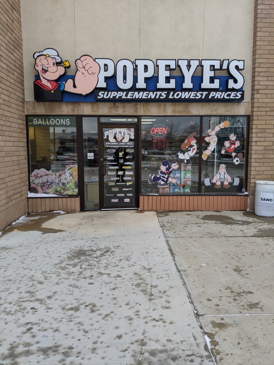 Popeyes Supplements Regina East | 2591 Quance St, Regina, SK S4V 2Y8, Canada | Phone: (306) 352-3484