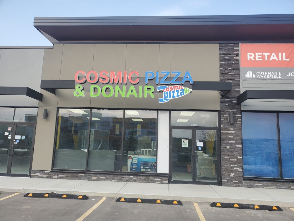 Cosmic Pizza & Donair - Nolan | 150 Nolanridge Ct NW UNIT 145, Calgary, AB T3R 1W7, Canada | Phone: (403) 571-8221