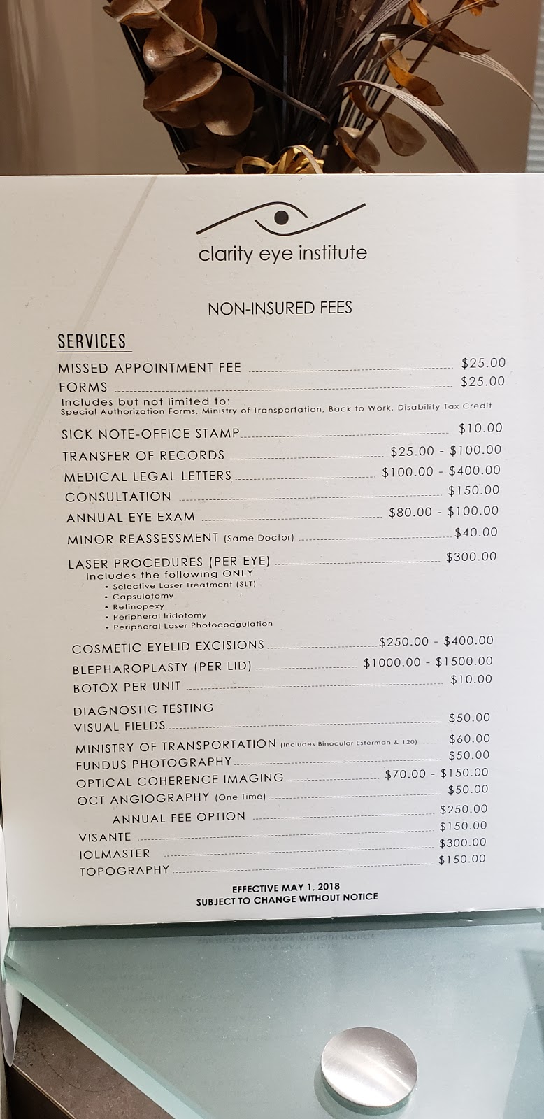Clarity eye | 240 Alton Towers Cir #300, Scarborough, ON M1V 3Z3, Canada | Phone: (416) 663-3937