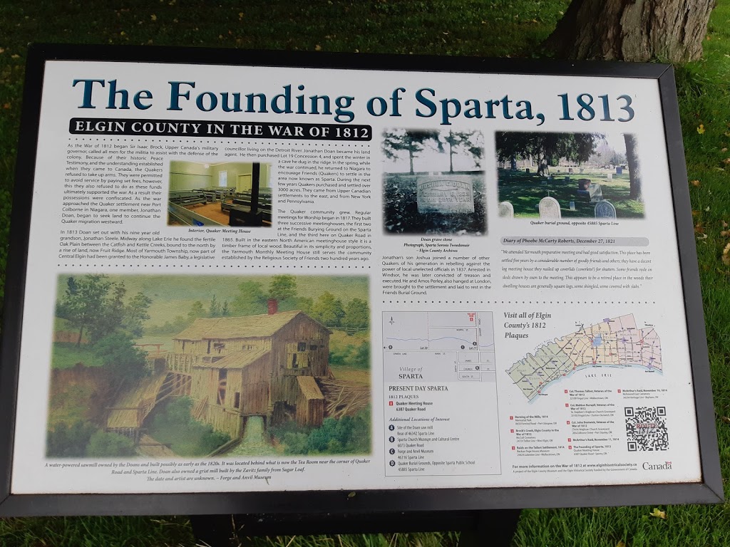 Sparta Friends Meeting | 6387 Quaker Rd, St Thomas, ON N5P 3S9, Canada