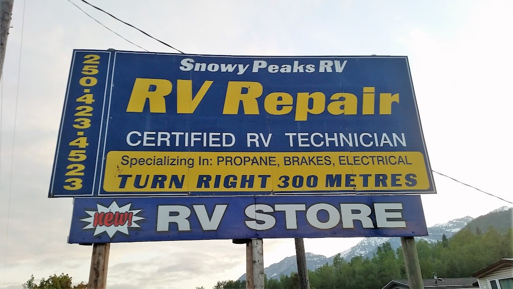 Snowy Peaks RV | 2009 BC-3, Fernie, BC V0B 1M5, Canada | Phone: (250) 423-4523