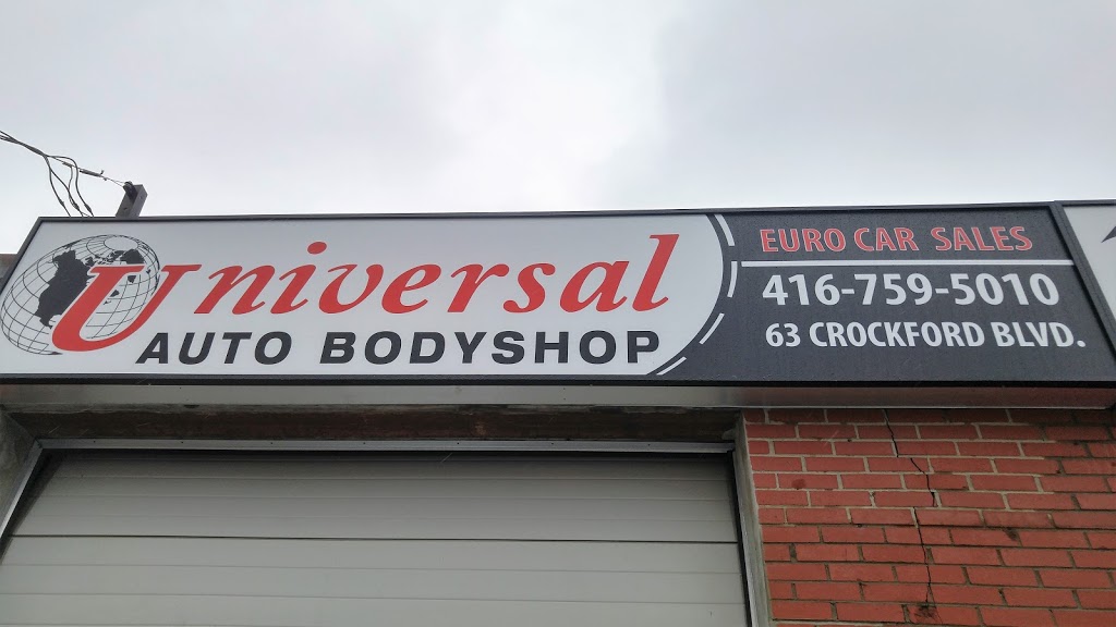 UNIVERSAL AUTO BODY SHOP 63 Crockford Blvd, Scarborough, ON M1R 3B7, Canada