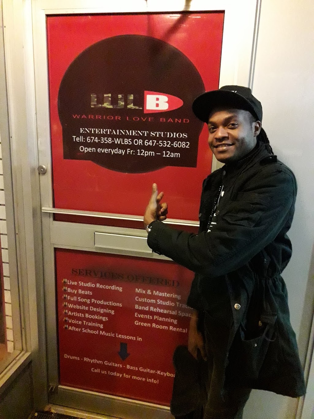 Warrior Love Band Entertainment Studios | 2526 Eglinton Ave W, York, ON M6M 1T1, Canada | Phone: (647) 358-9527