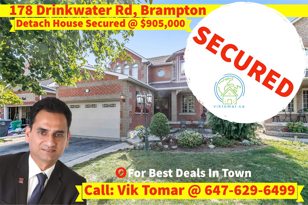 Realtor Vik Tomar | 7500 ON-27 Unit #18, Vaughan, ON L4H 0J2, Canada | Phone: (647) 629-6499