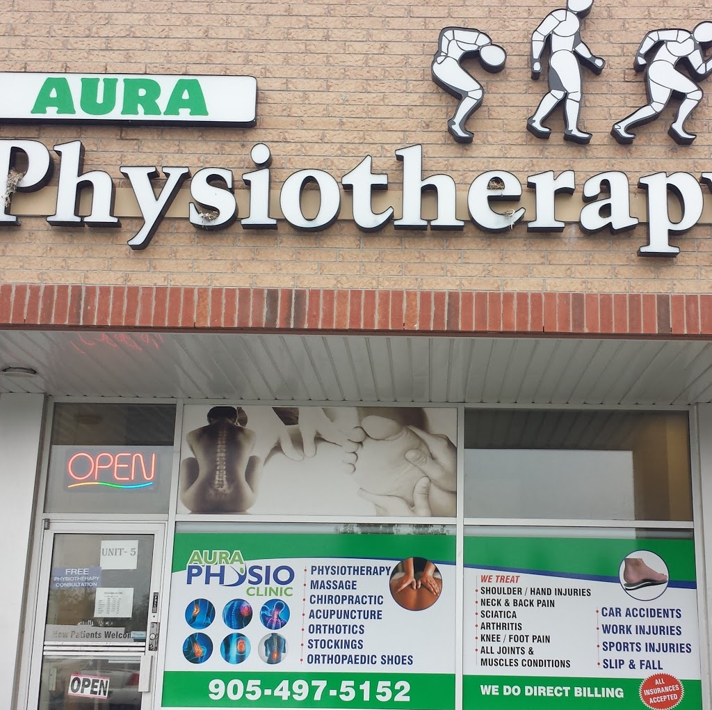 Aura Physio Clinic | 10725 McLaughlin Rd Unit#5, Brampton, ON L7A 3E5, Canada | Phone: (905) 497-5152