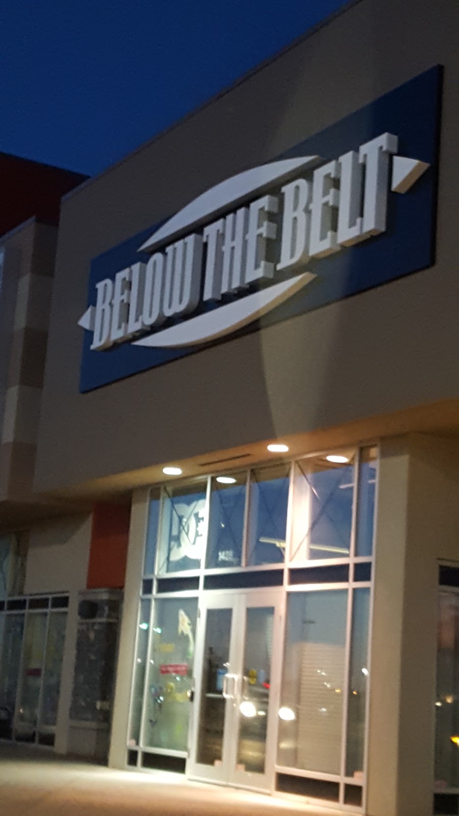 Below The Belt | 1428 Parsons Rd NW, Edmonton, AB T6N 0B5, Canada | Phone: (780) 440-3100