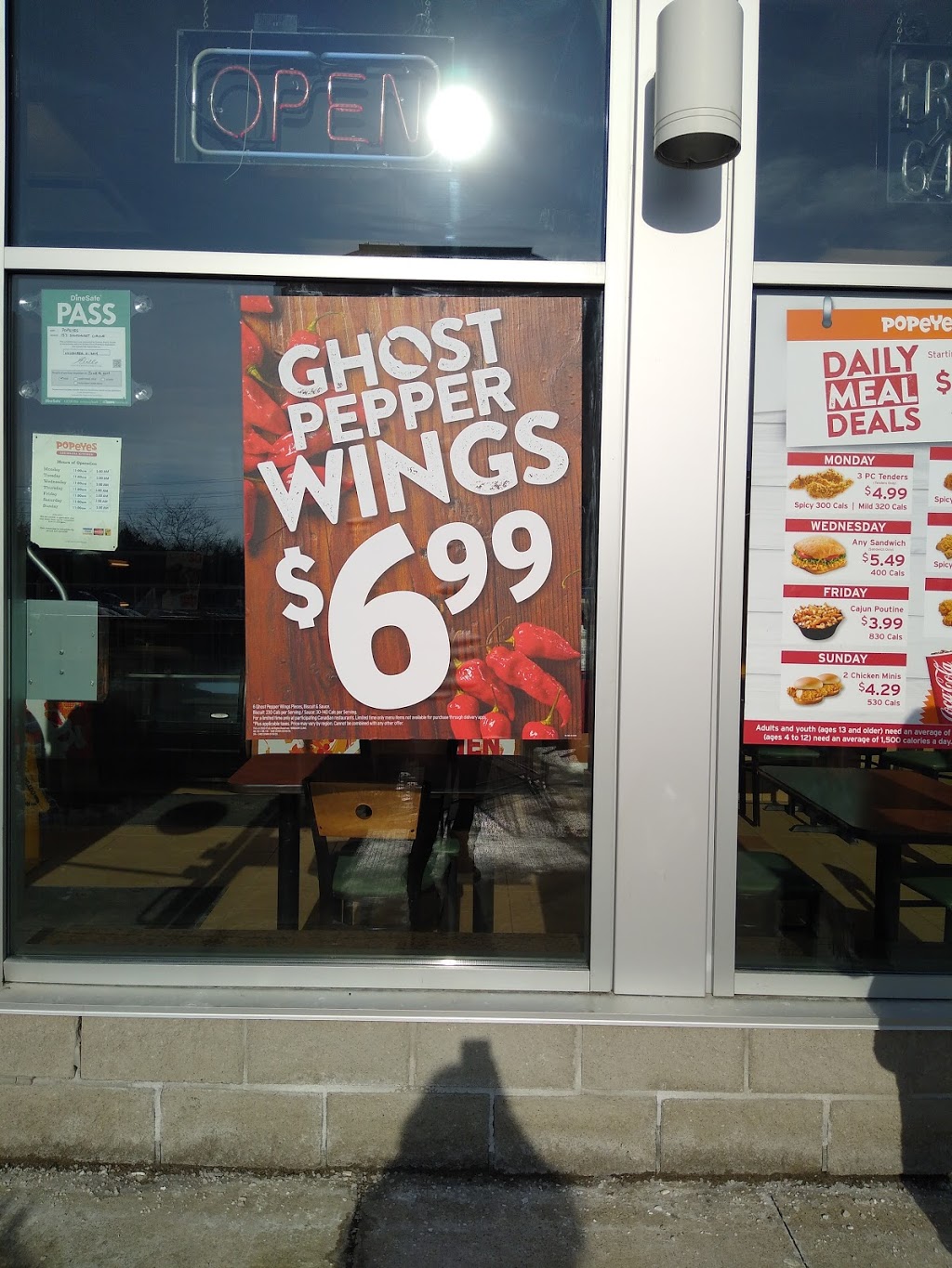 Popeyes Louisiana Kitchen-Woodside Square Mall | 1571 Sandhurst Circle #106 "D, Scarborough, ON M1V 2V1, Canada | Phone: (647) 347-6501