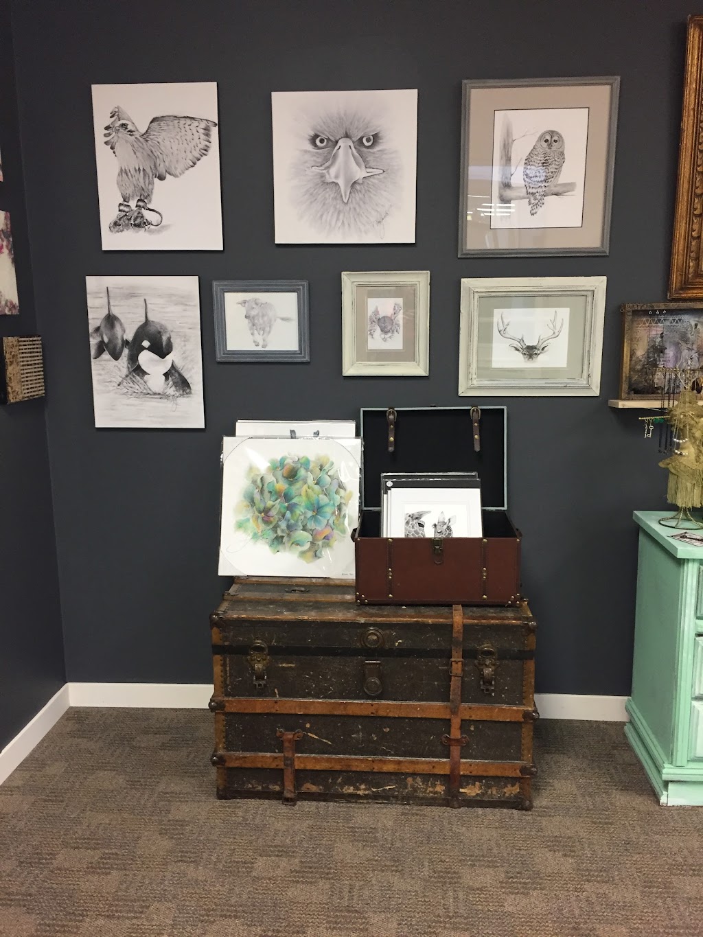 The Crows Nest Artist Collective | 2550 a S Island Hwy, Campbell River, BC V9W 1C7, Canada | Phone: (778) 418-2769