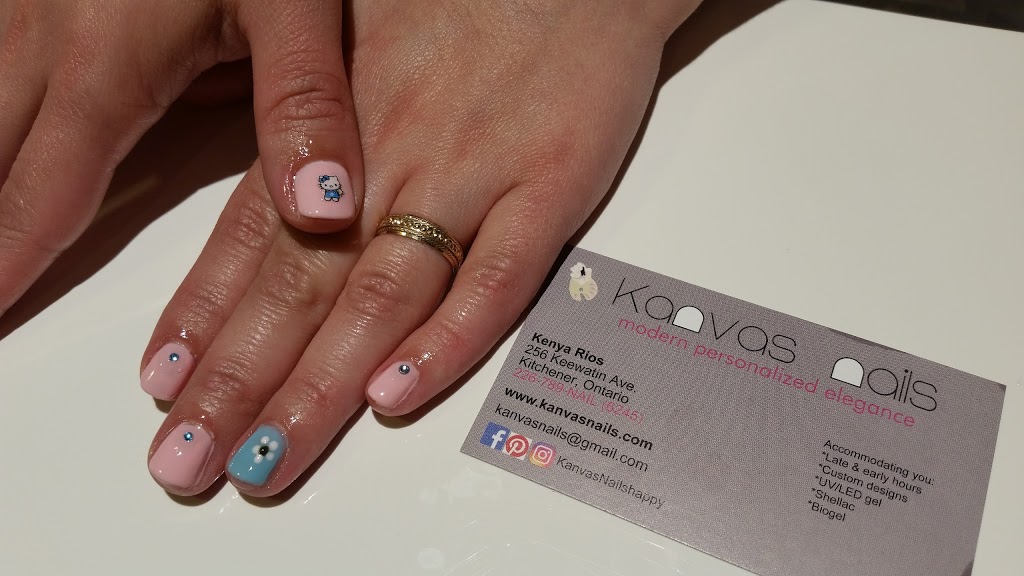Kanvas Nails | 256 Keewatin Ave, Kitchener, ON N2B 3W4, Canada | Phone: (226) 789-6245