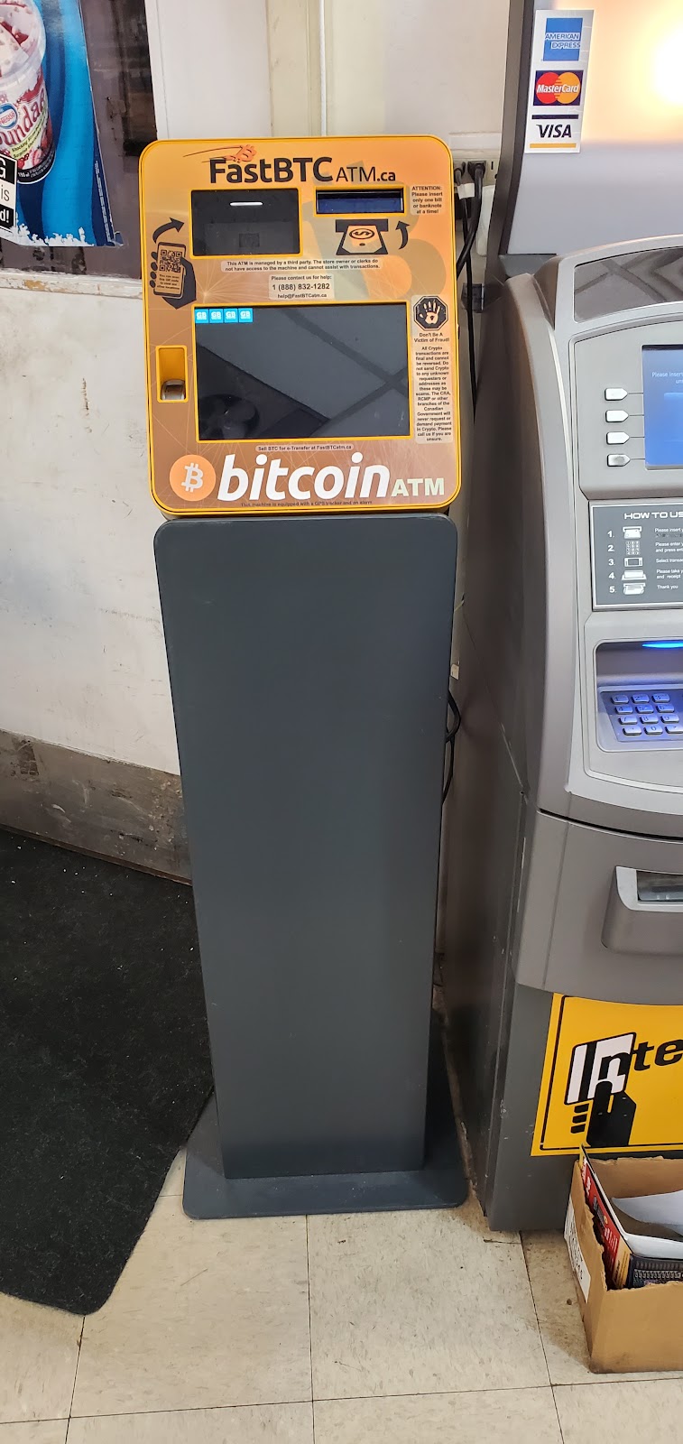 FastBTC Bitcoin ATM - Port Hope Convenience | 259 Ontario St, Port Hope, ON L1A 2V9, Canada | Phone: (888) 832-1282