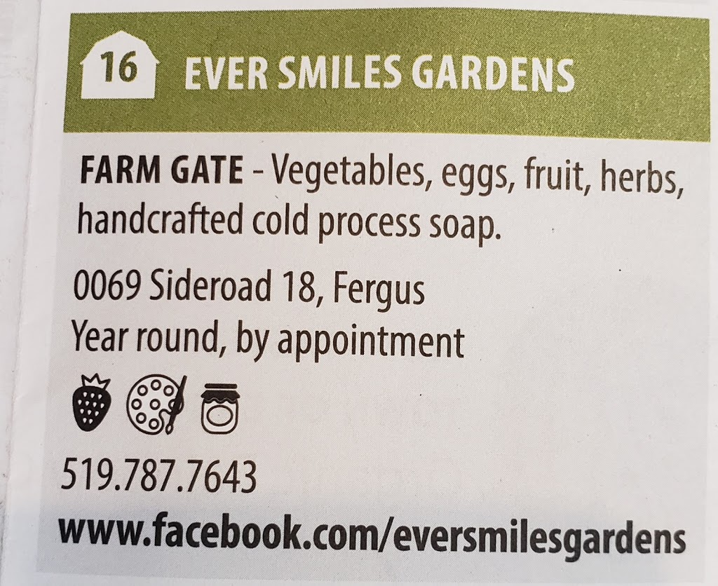 Ever Smiles Garden | 0069 Side Rd 18, Fergus, ON N1M 2W3, Canada | Phone: (519) 787-7643