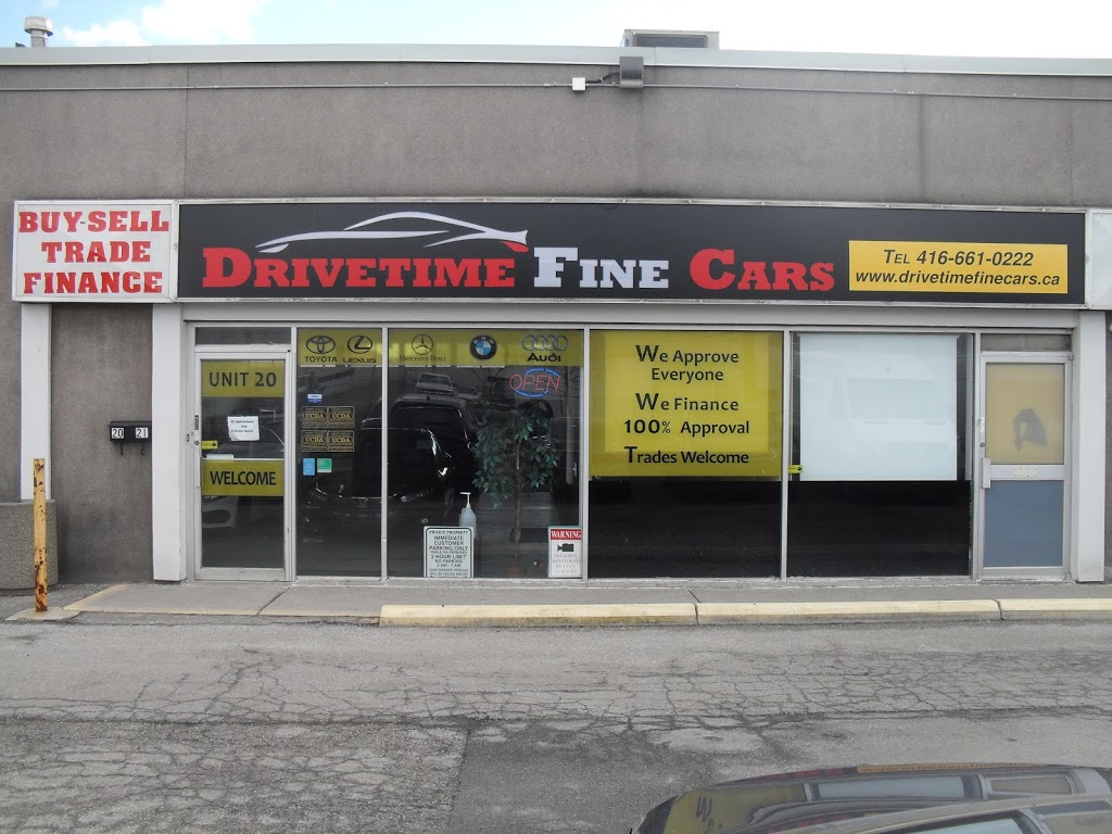 Drivetime Fine Cars Inc. | 3715 Keele St Unit 21, North York, ON M3J 1N1, Canada | Phone: (416) 661-0222