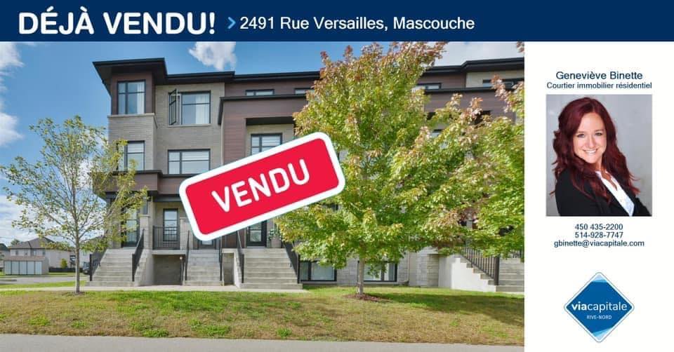Geneviève Binette Courtier immobilier | 280 A Bd de la Seigneurie O, Blainville, QC J7C 5A1, Canada | Phone: (514) 928-7747