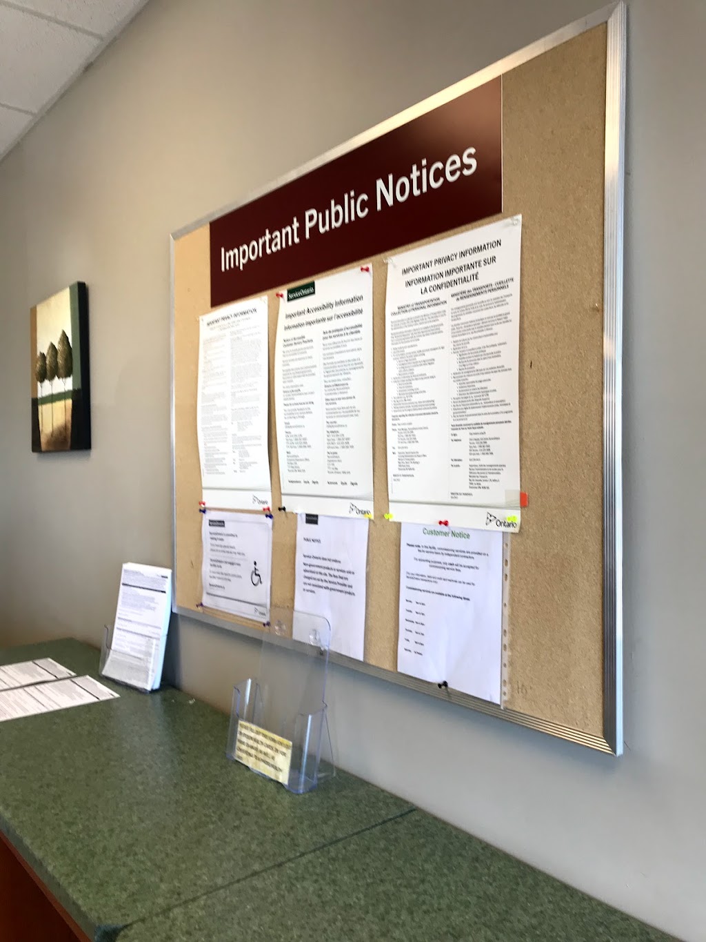 ServiceOntario | 1151 Victoria St N Unit 5, Kitchener, ON N2B 3C8, Canada | Phone: (519) 578-3211