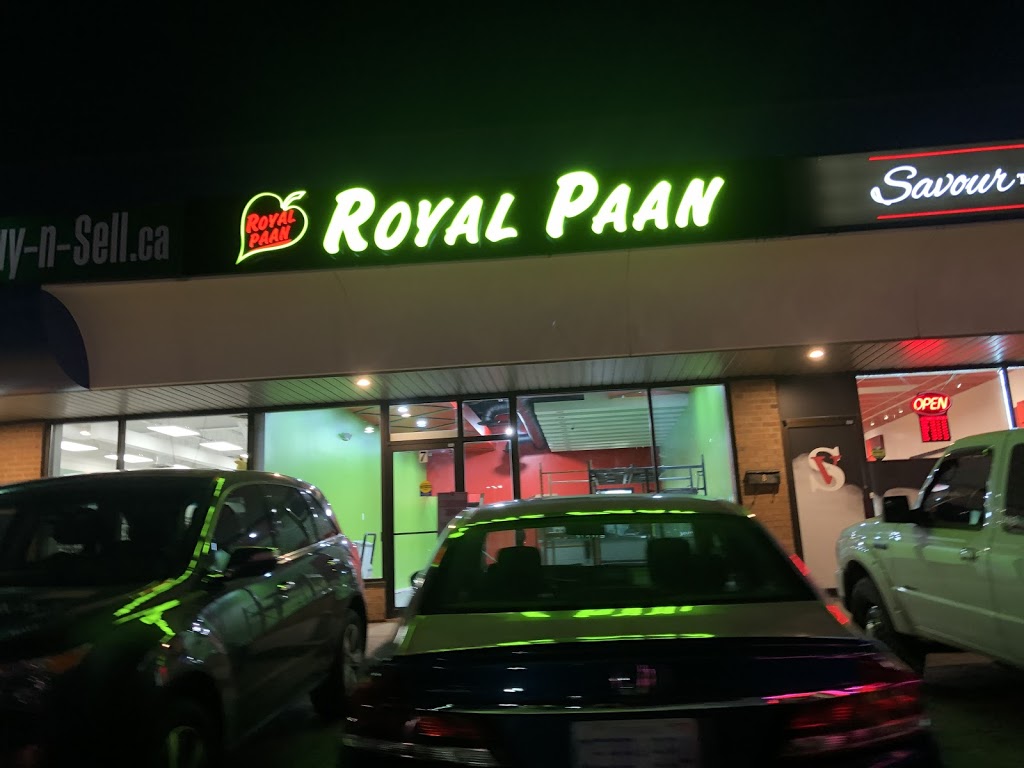 Royal Paan | 509 Wilson Ave Unit No 7, Kitchener, ON N2C 2M4, Canada | Phone: (519) 893-7226