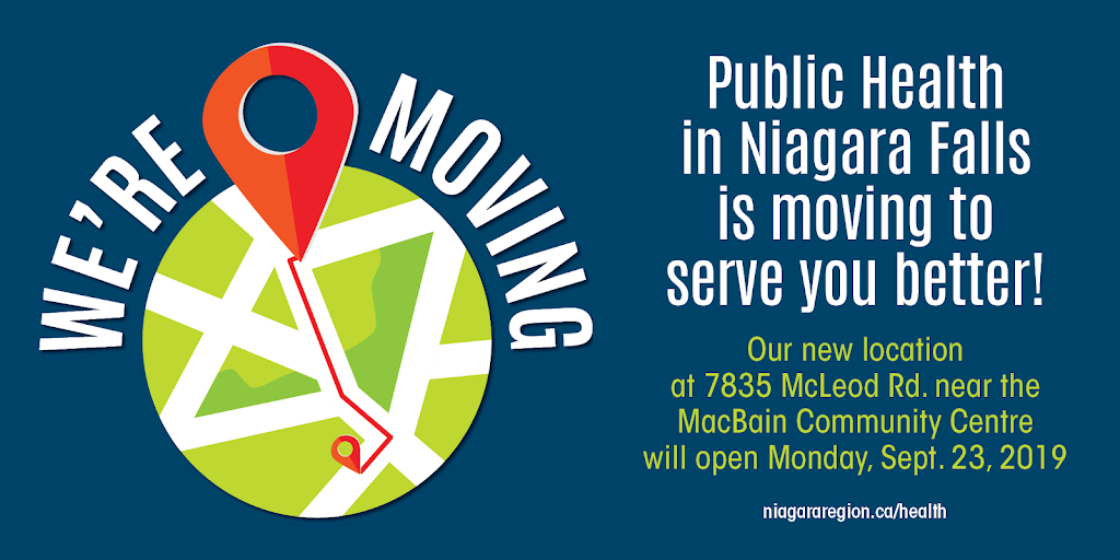 Niagara Region Sexual Health Centre - Niagara Falls | 7835 McLeod Rd, Niagara Falls, ON L2H 0G5, Canada | Phone: (905) 688-3817
