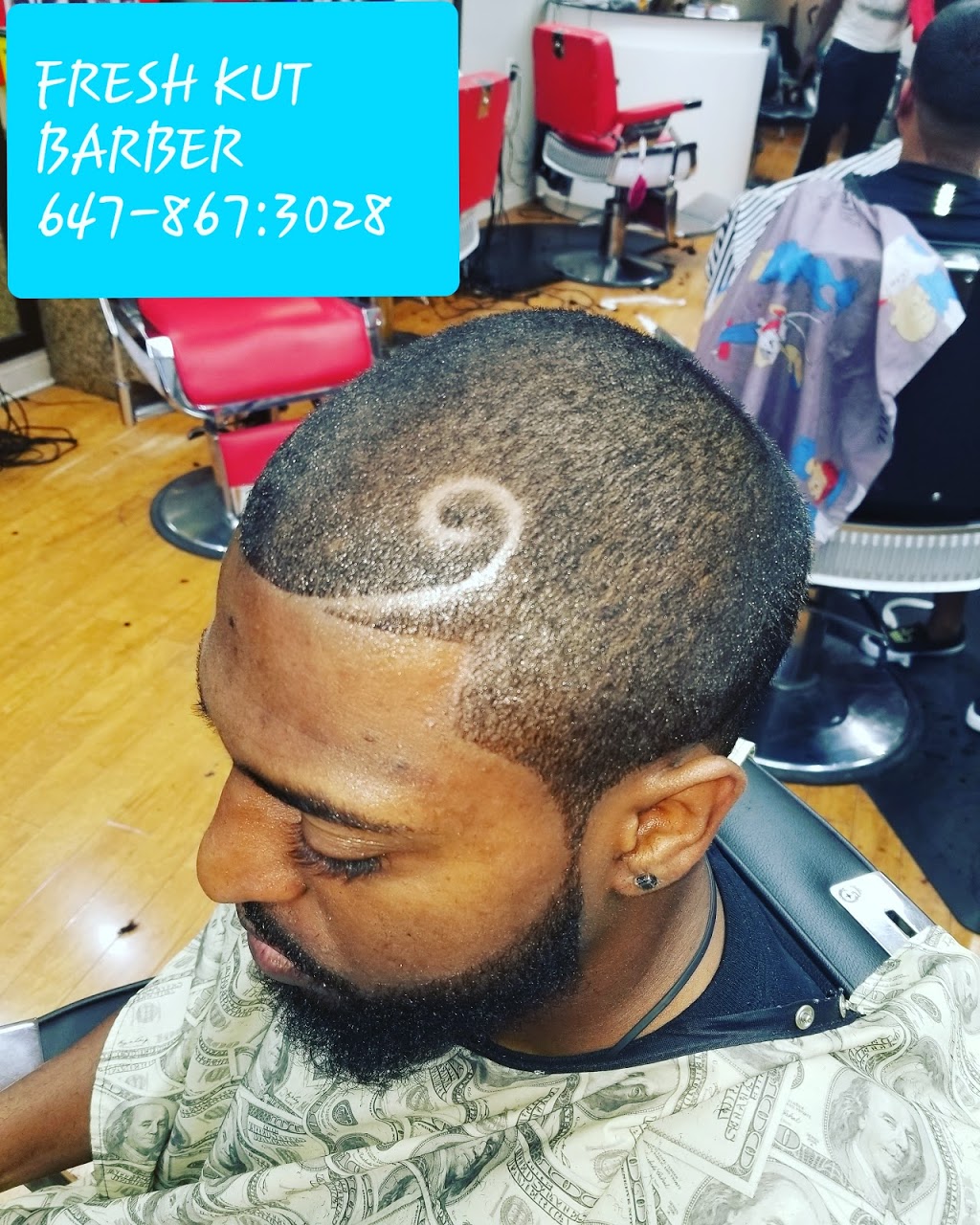 FRESH KUT BARBER SALON | 212 Queen St E, Brampton, ON L6V 1W2, Canada | Phone: (647) 867-3028