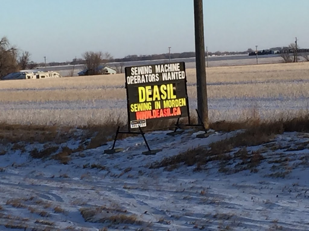 Deasil Custom Sewing Inc | 195 Mountain St S, Morden, MB R6M 1R8, Canada | Phone: (204) 822-6139