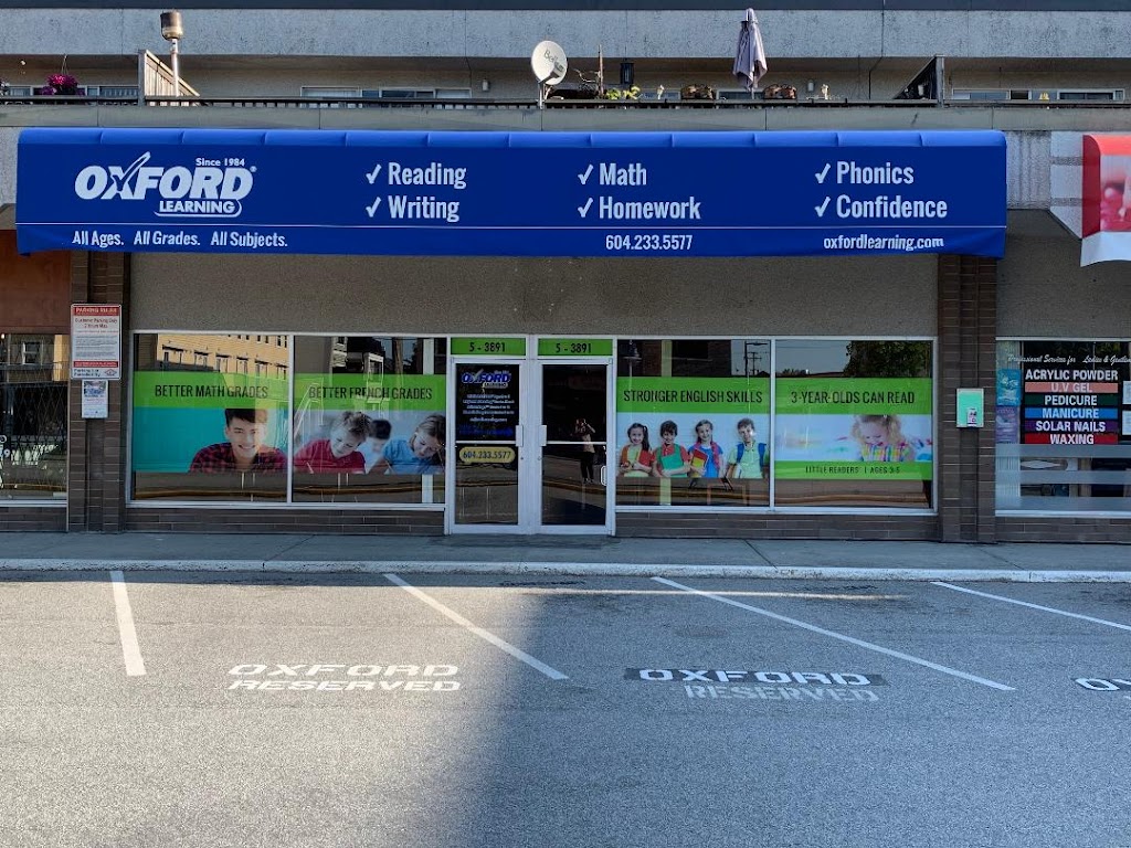 Oxford Learning Steveston | 3891 Chatham St #5, Richmond, BC V7E 2Z6, Canada | Phone: (604) 330-2274