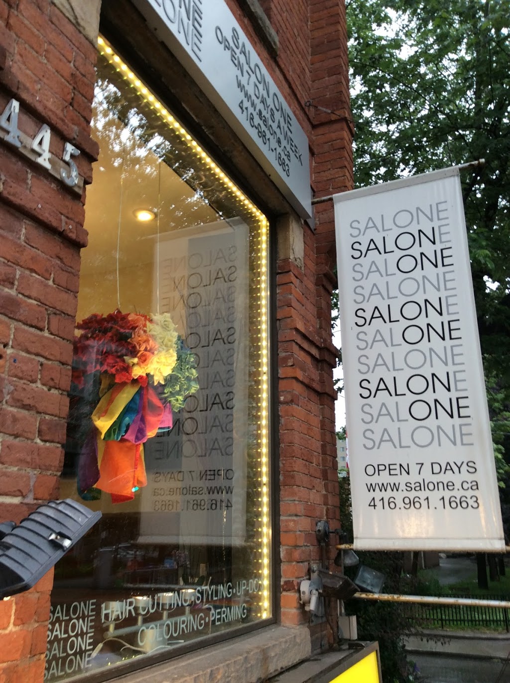 Salon One Inc | 445 Church, Toronto, ON M4Y 2C5, Canada | Phone: (416) 961-1663