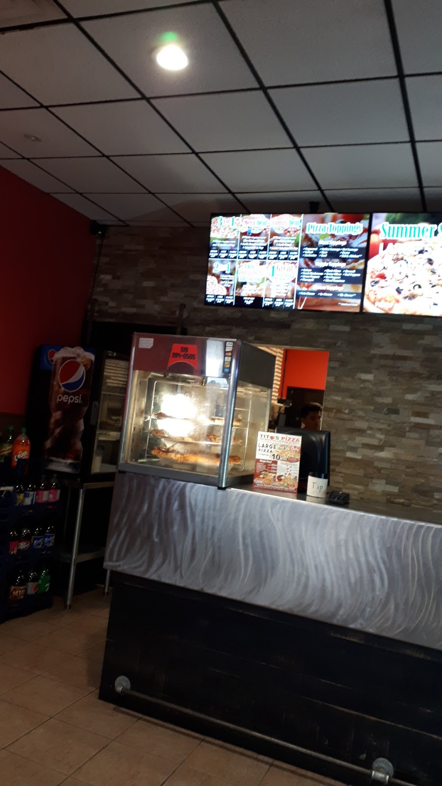 Titos Pizza | 47 Northumberland St, Ayr, ON N0B 1E0, Canada | Phone: (519) 394-0505