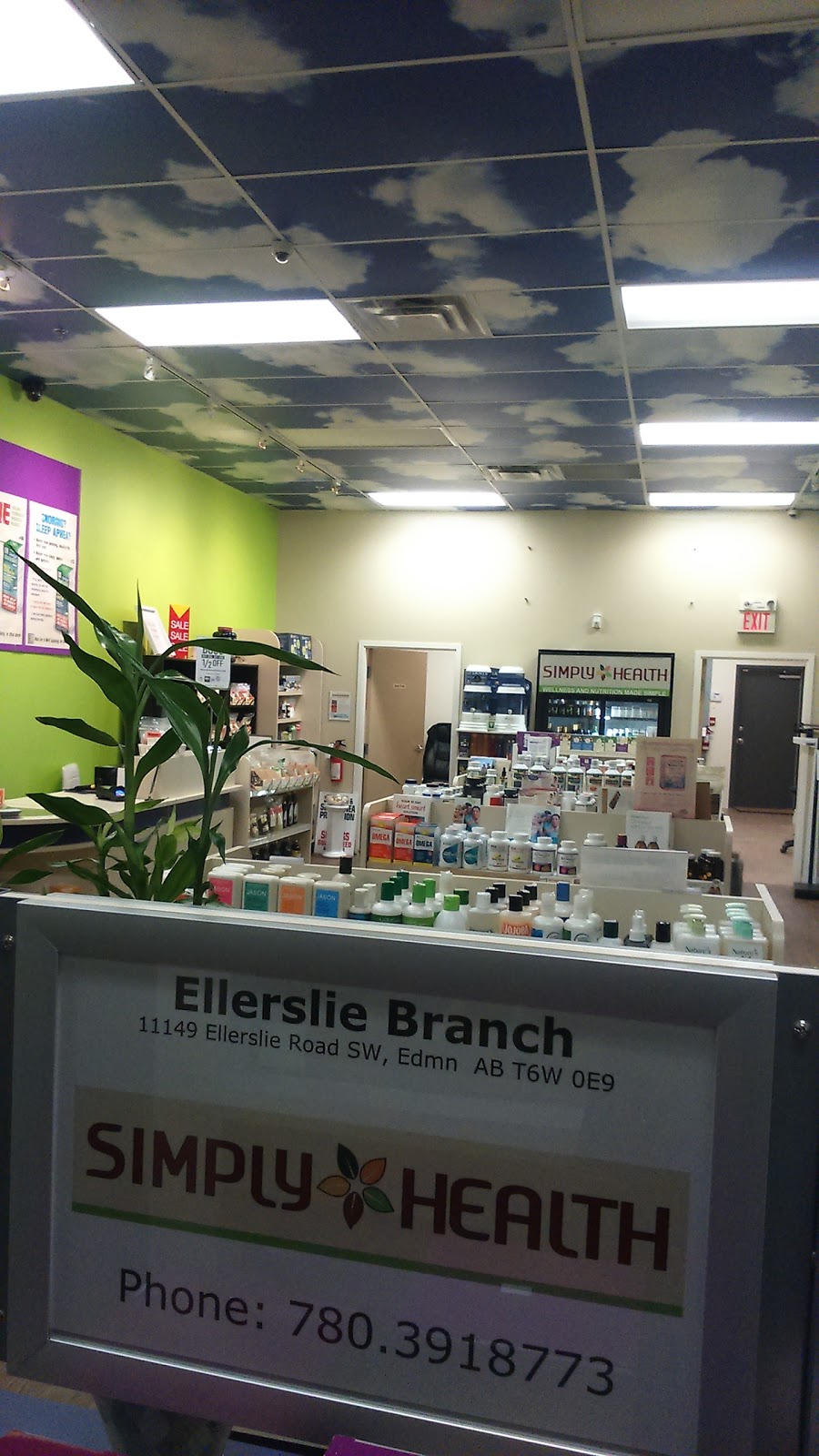Simply Health | 11149 Ellerslie Rd SW, Edmonton, AB T6W 0E9, Canada | Phone: (780) 391-8773