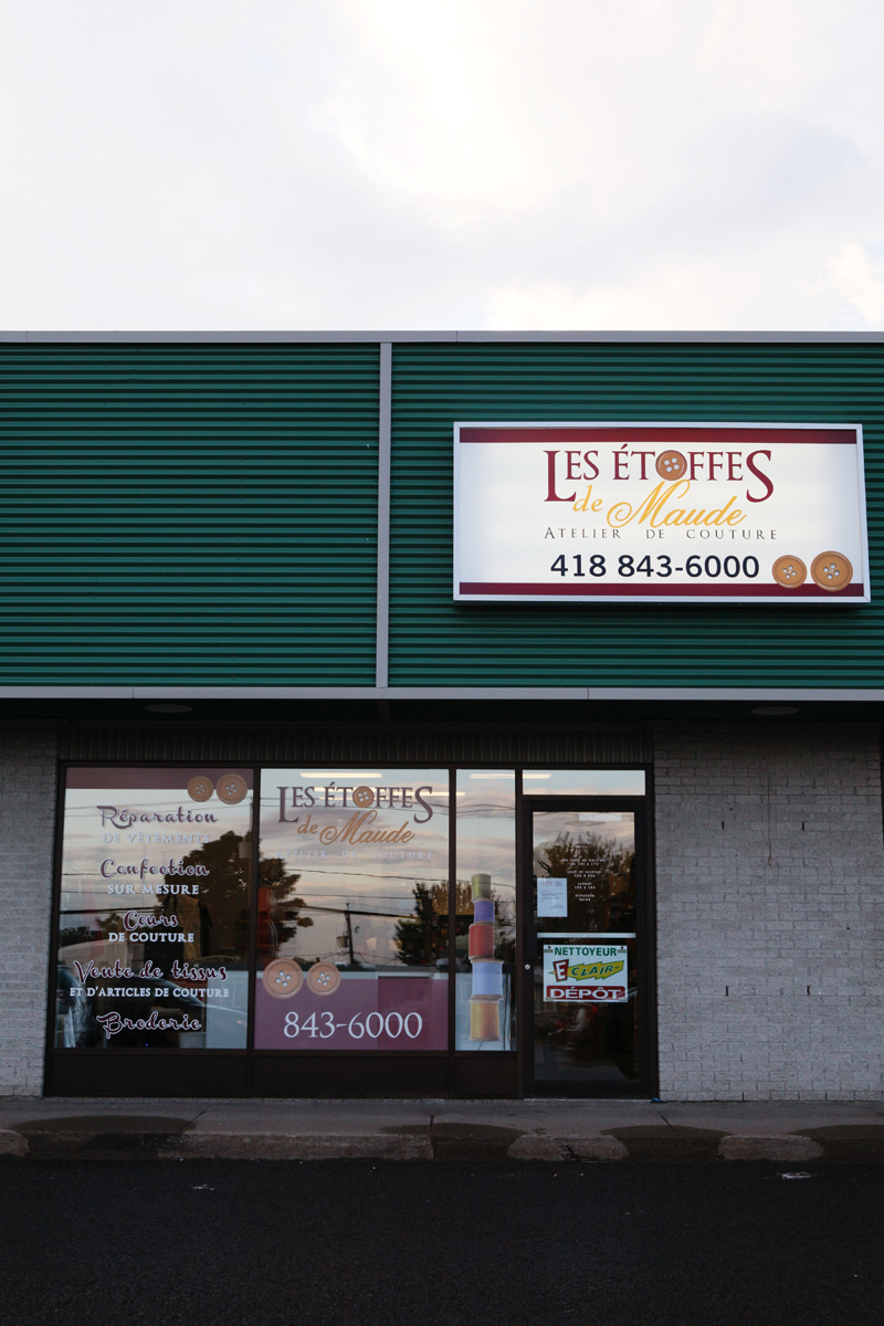 Etoffes de Maude (Les) | 1200 De La Faune, Québec, QC G3E 1T2, Canada | Phone: (418) 843-6000