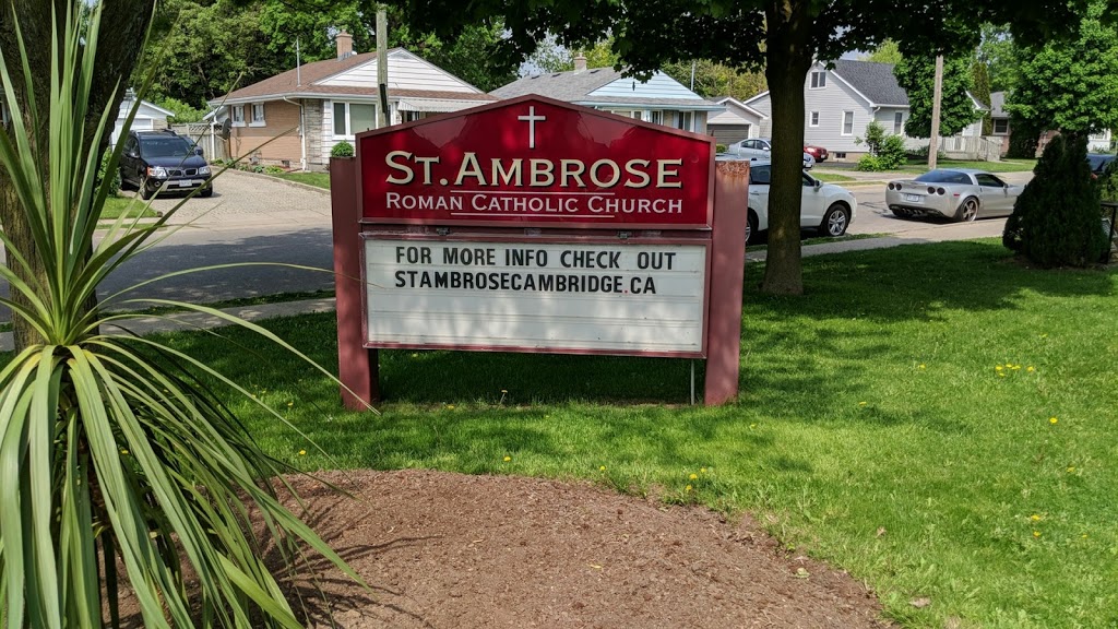 St Ambrose Church | St Ambrose Rectory, 210 South St, Cambridge, ON N1R 2P4, Canada | Phone: (519) 621-2013