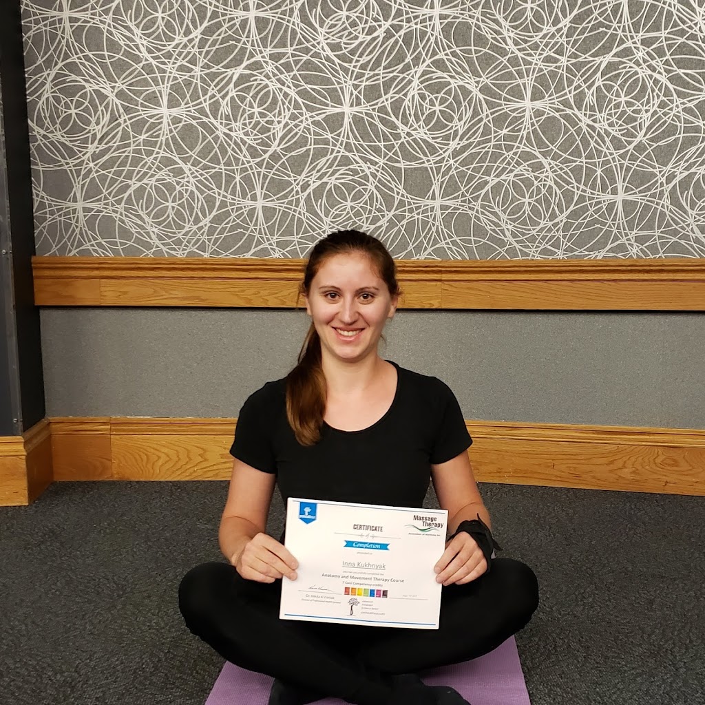 Inna Kukhnyak Massage therapy | 489 London St, Winnipeg, MB R2K 2Z4, Canada | Phone: (204) 415-1587
