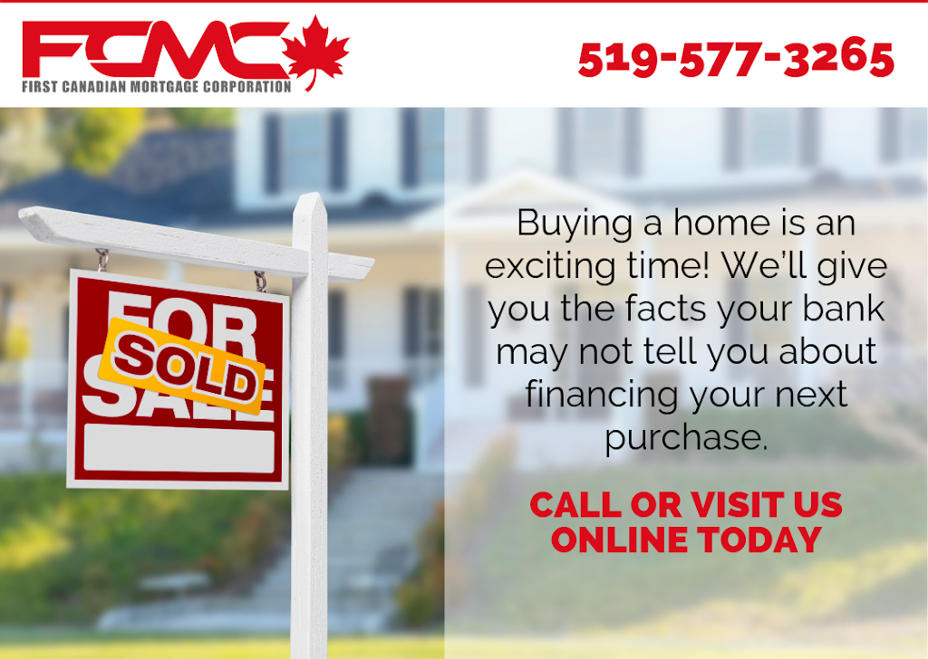 First Canadian Mortgage Corporation | 619 Wild Ginger Ave, Waterloo, ON N2V 2X1, Canada | Phone: (519) 577-3265