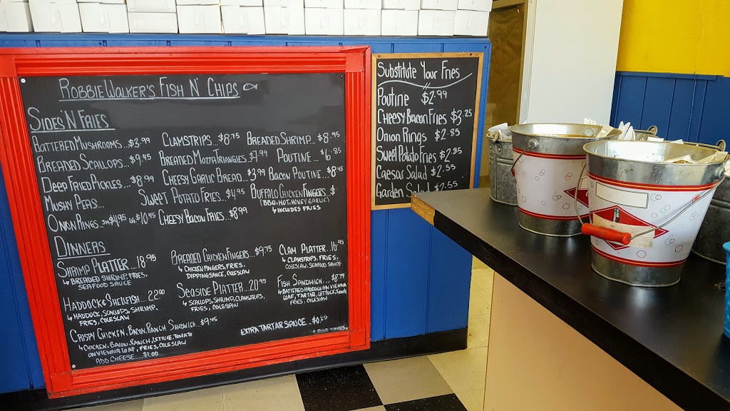 Robbie Walkers Fish & Chips | 1225 Wonderland Rd N, London, ON N6G 4X2, Canada | Phone: (519) 657-1684