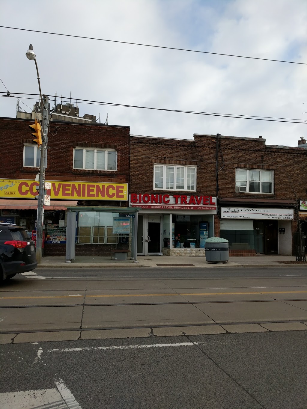Bionic Travel Svc Agency | 1476 Dundas St W, Toronto, ON M6J 1Y6, Canada | Phone: (416) 537-1257