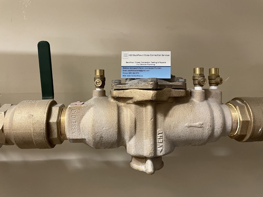 H2O Backflow & Cross Connection Services Inc. | 2412 7 Ave NW, Calgary, AB T2N 1A2, Canada | Phone: (587) 392-3773