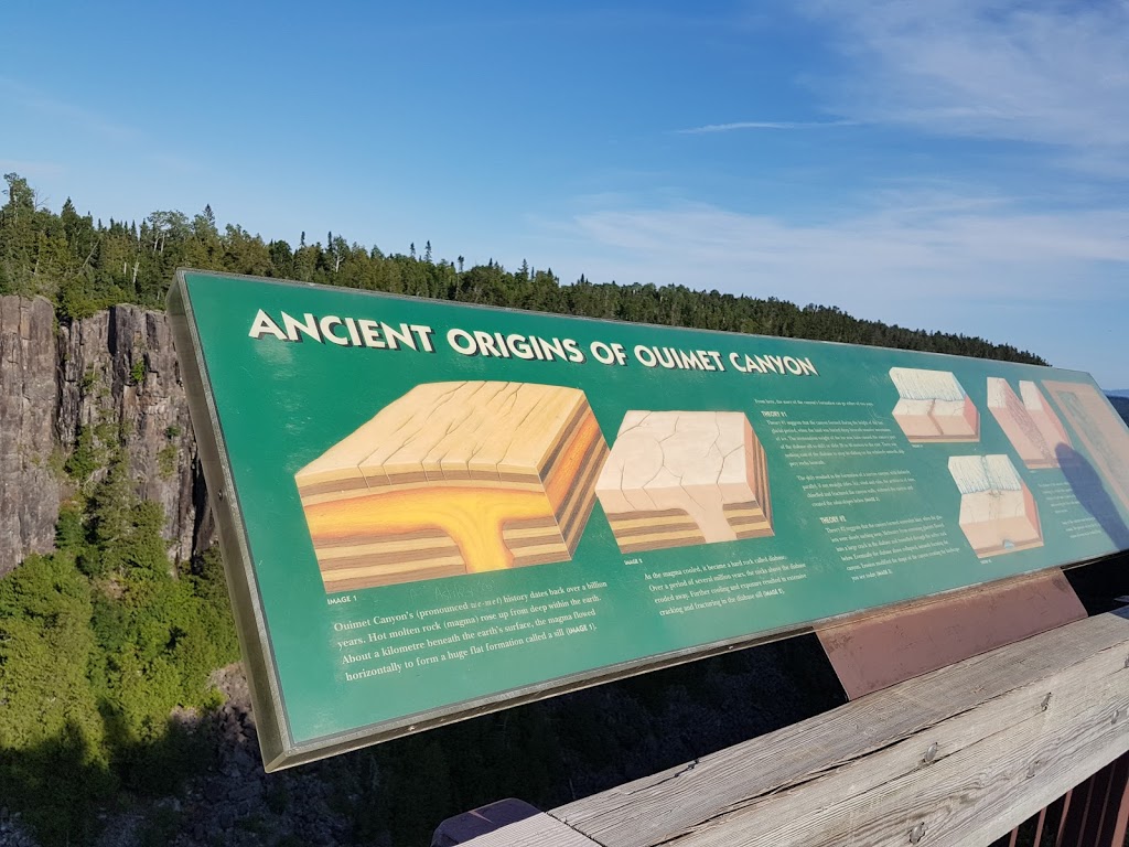 Ouimet Canyon Provincial Park | Greenwich Lake Rd, Pass Lake, ON P0T 2M0, Canada | Phone: (807) 977-2526