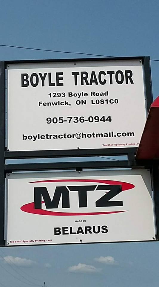 Boyle Tractor | 1293 Boyle Rd, Fenwick, ON L0S 1C0, Canada | Phone: (905) 736-0944