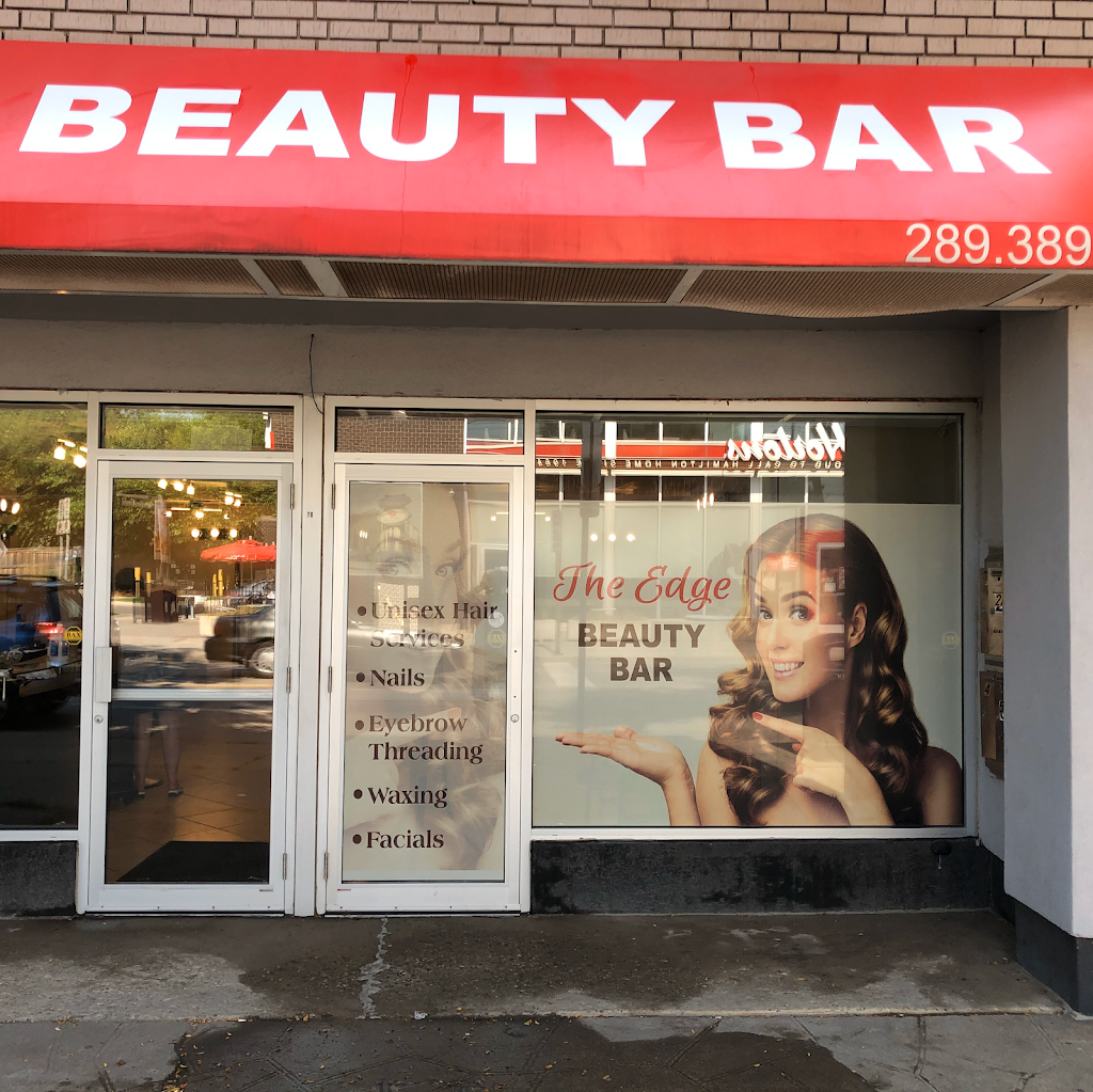 The Edge Beauty Bar | 70 Ottawa St N, Hamilton, ON L8H 3Z1, Canada | Phone: (289) 389-5959