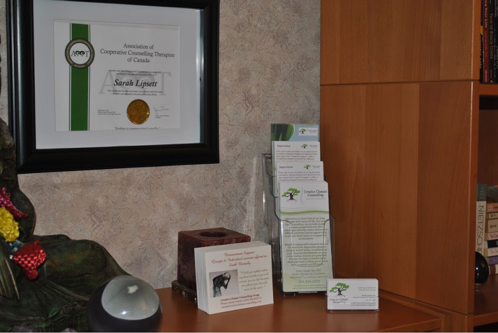 Creative Climate Counselling - South Burnaby | 5680 Patrick St, Burnaby, BC V5J 3B3, Canada | Phone: (604) 564-6222