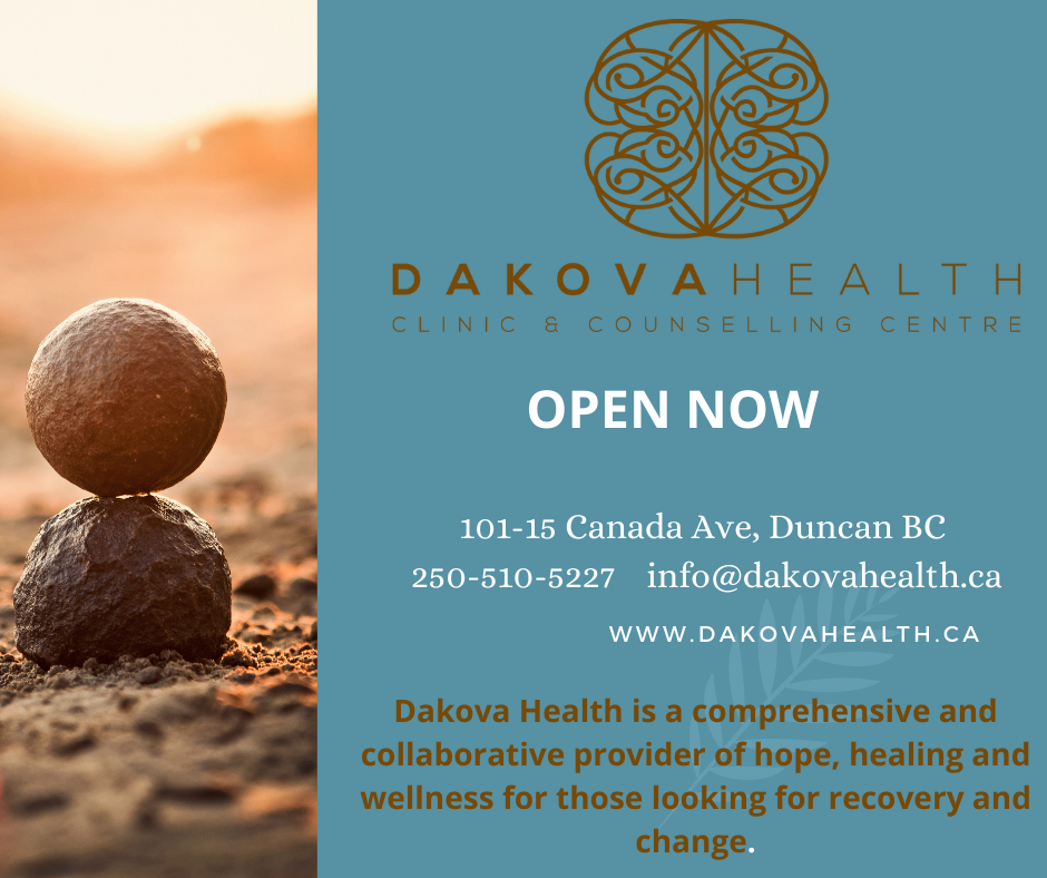 Dakova Health | 15 Canada Ave Suite 103, Duncan, BC V9L 1T3, Canada | Phone: (250) 856-1040