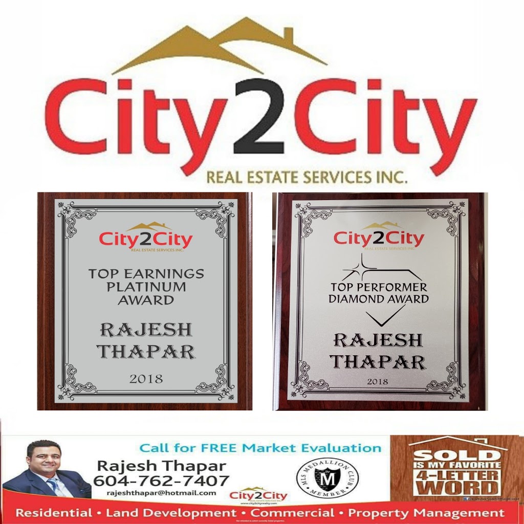 Rajesh Thapar Personal Real Estate Corporation | 6781 152 St, Surrey, BC V3S 3L3, Canada | Phone: (604) 762-7407