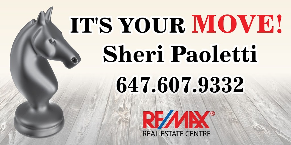Sheri Paoletti RE/MAX | 345A Steeles Ave E, Milton, ON L9T 3G6, Canada | Phone: (647) 607-9332