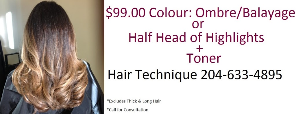 Hair Technique | 210 Tyndall Ave, Winnipeg, MB R2R 1S5, Canada | Phone: (204) 633-4895