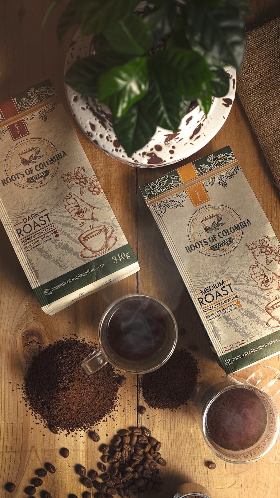 Roots of Colombia Coffee | 5203 149 Ave NW #12, Edmonton, AB T5A 1B5, Canada | Phone: (587) 568-7269