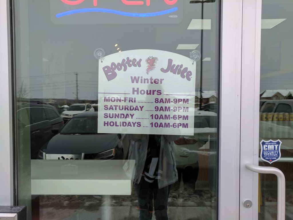 Booster Juice | 367 Cundles Rd E, Barrie, ON L4M 0G9, Canada | Phone: (705) 726-1110