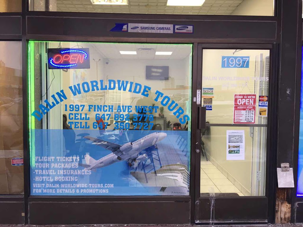Dalin Worldwide Tours | 1997 Finch Ave W, North York, ON M3N 2V3, Canada | Phone: (647) 350-7727